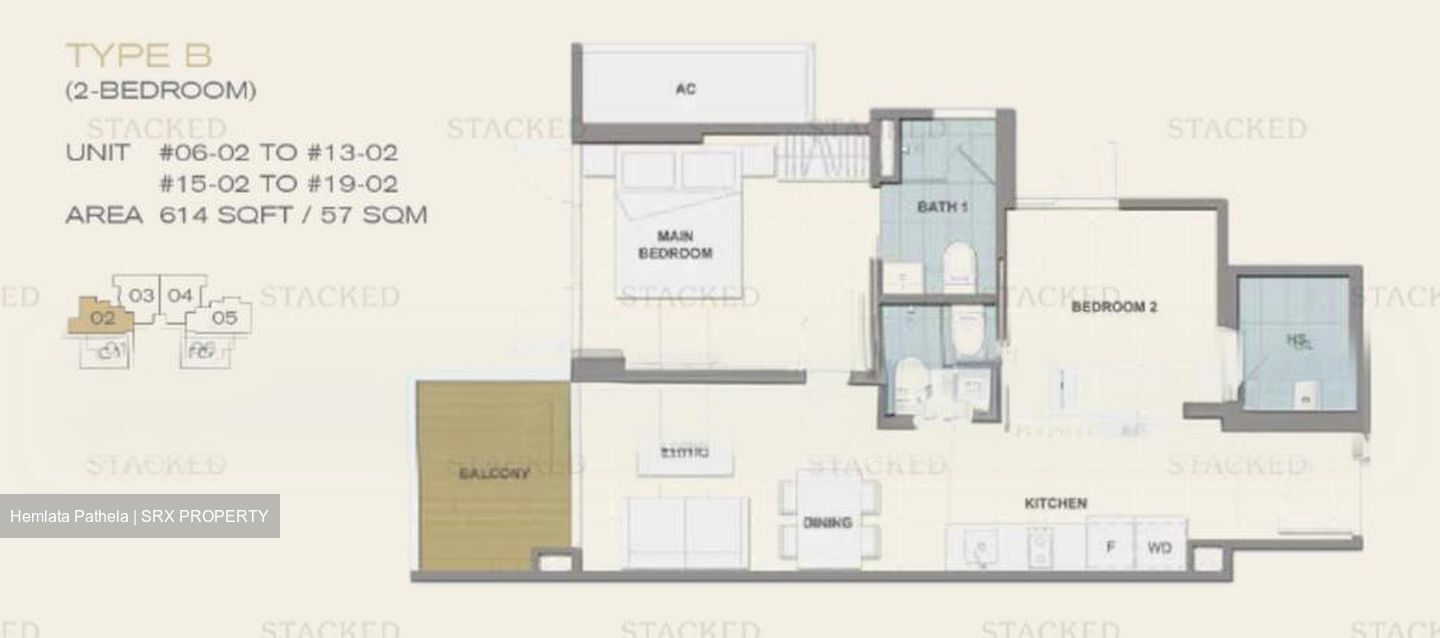 Forte Suites (D8), Apartment #601590251